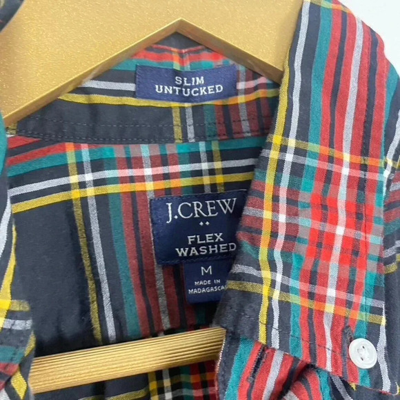 J. Crew Plaid Button Down Shirt - Picture 7 of 12